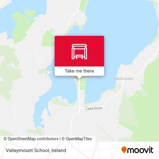 Valleymount School map