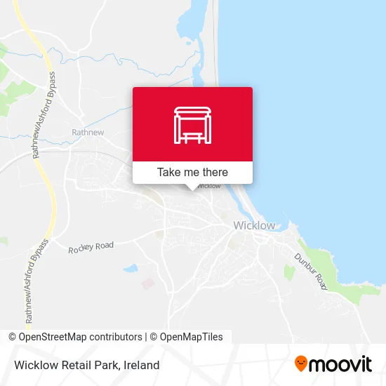 Wicklow Retail Park map