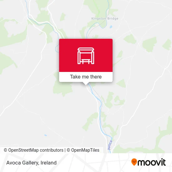 Avoca Gallery map