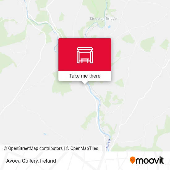Avoca Gallery map