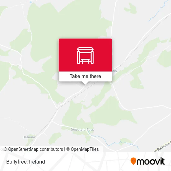 Ballyfree map