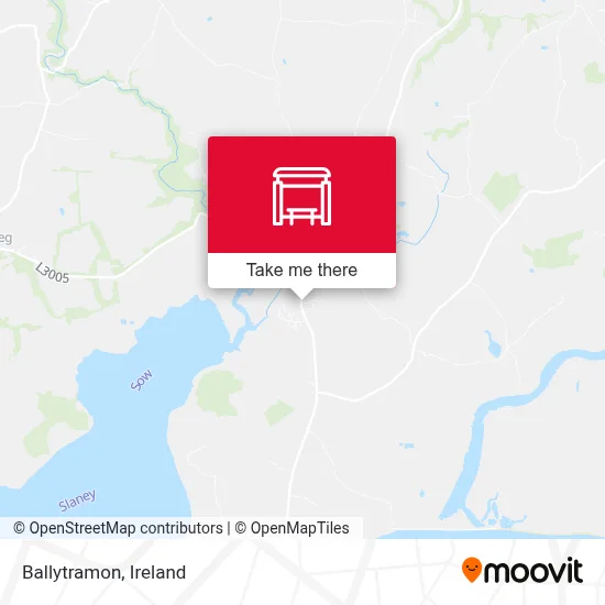 Ballytramon map
