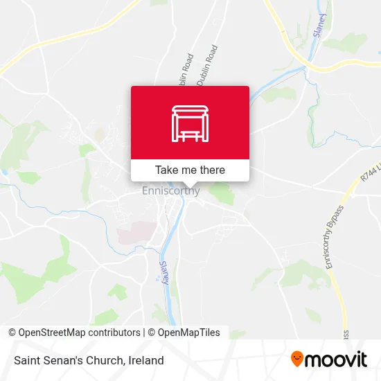 Saint Senan's Church map