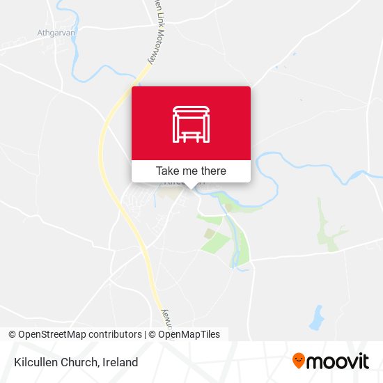 Kilcullen Church map