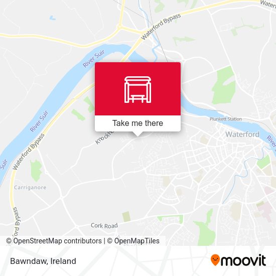 Bawndaw map