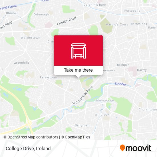 College Drive map