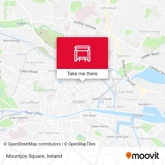 Mountjoy Square map