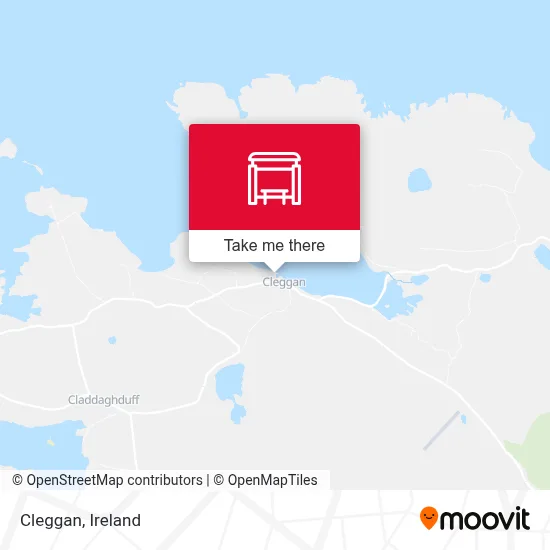 Cleggan map