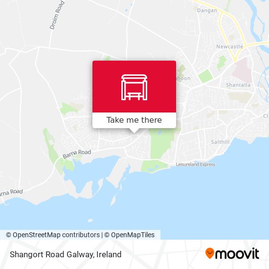 Shangort Road Galway map