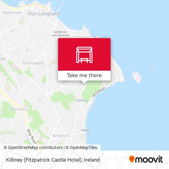 Killiney (Fitzpatrick Castle Hotel) map