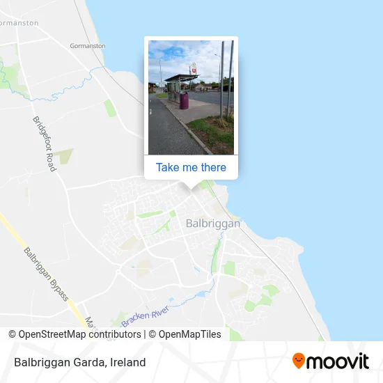Balbriggan Garda map