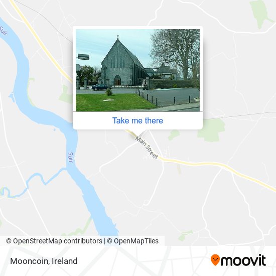 Mooncoin map
