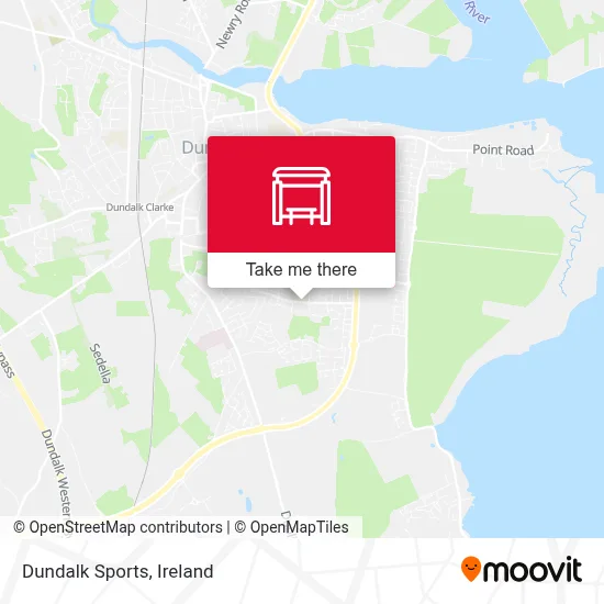 Dundalk Sports map