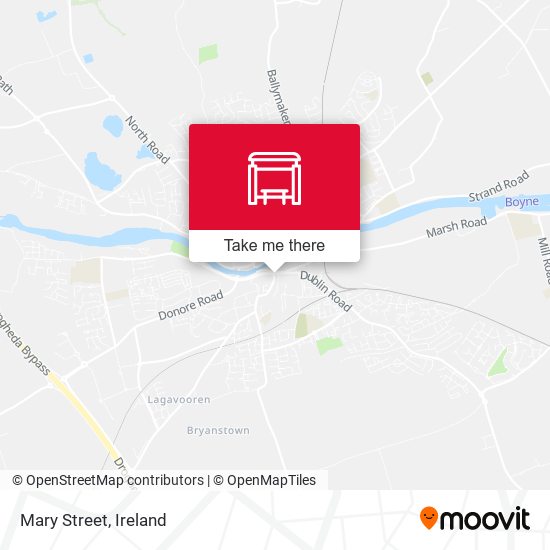 Mary Street map