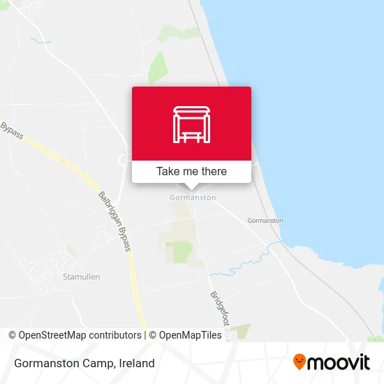 Gormanston Camp map