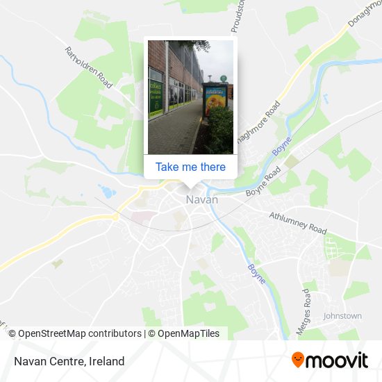 Navan Centre map