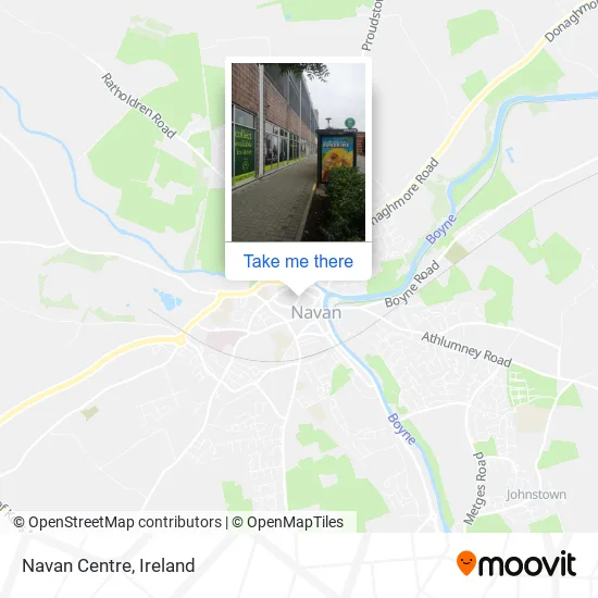 Navan Centre map