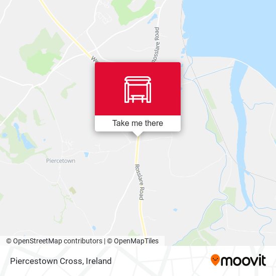 Piercestown Cross map