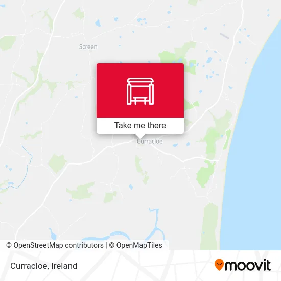 Curracloe map
