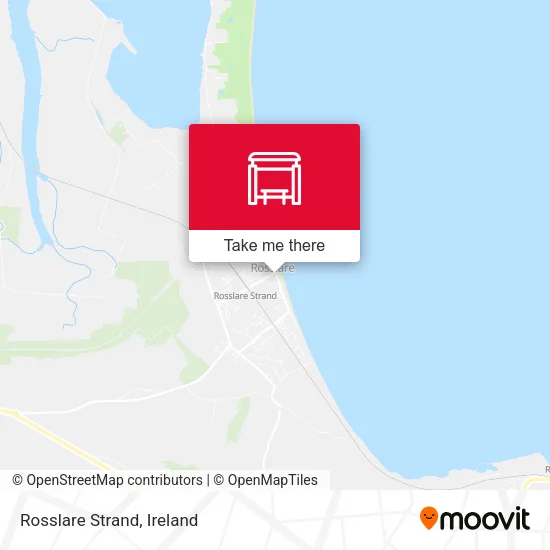 Rosslare Strand map