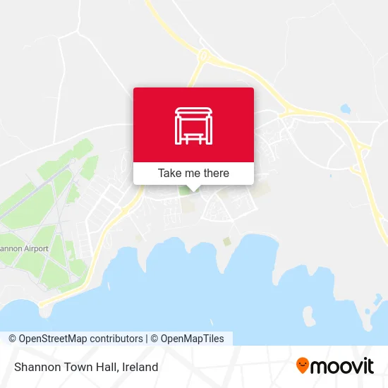 Shannon Town Hall map