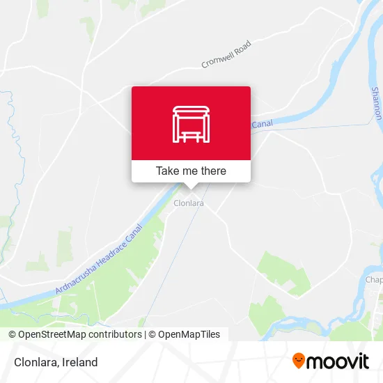 Clonlara map