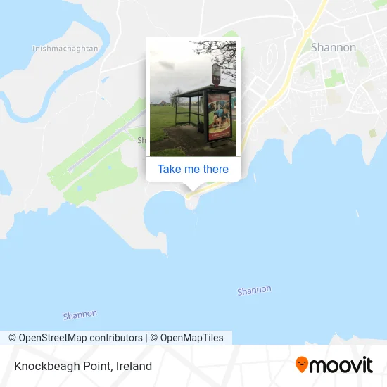 Knockbeagh Point map