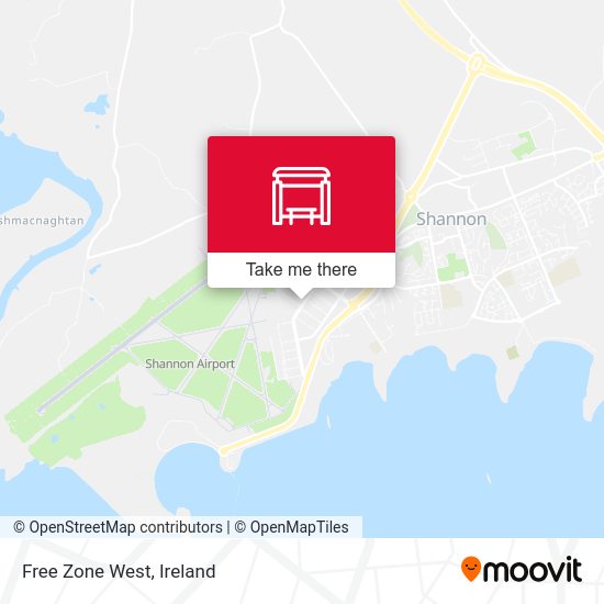 Free Zone West map