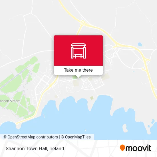 Shannon Town Hall map