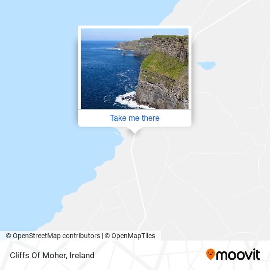 Cliffs Of Moher map