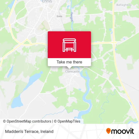 Madden's Terrace map