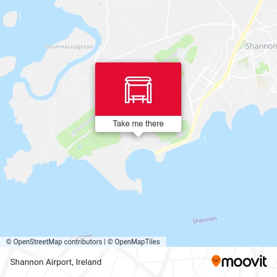 Shannon Airport map
