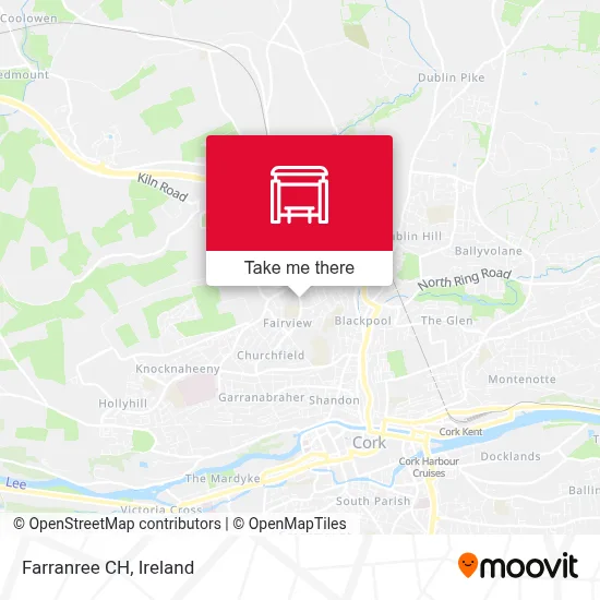 Farranree CH map
