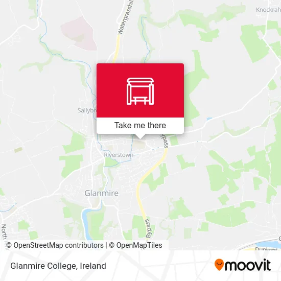 Glanmire College map