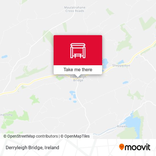Derryleigh Bridge map