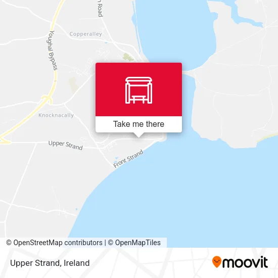 Upper Strand map