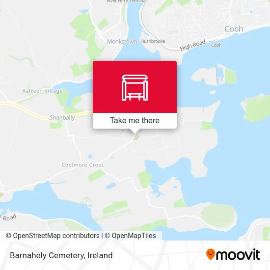 Barnahely Cemetery map