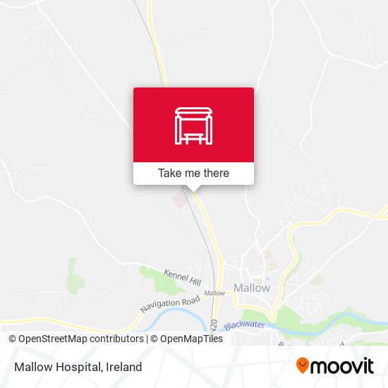Mallow Hospital map