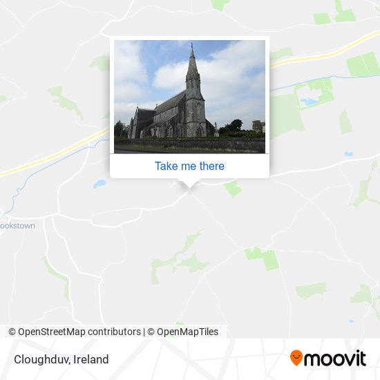 Cloughduv map