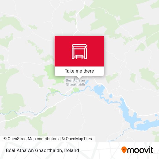 Béal Átha An Ghaorthaidh map