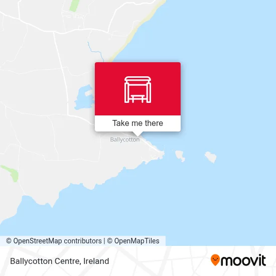 Ballycotton Centre map