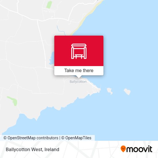 Ballycotton West map