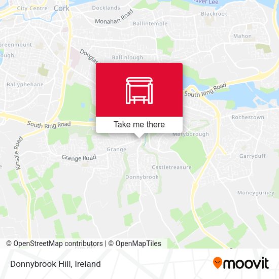 Donnybrook Hill map