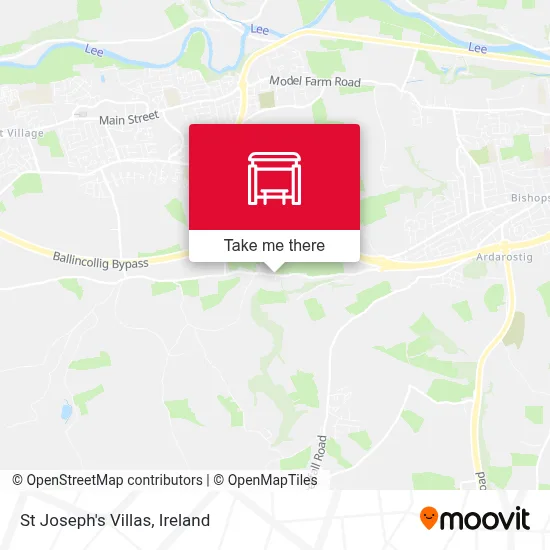 St Joseph's Villas map