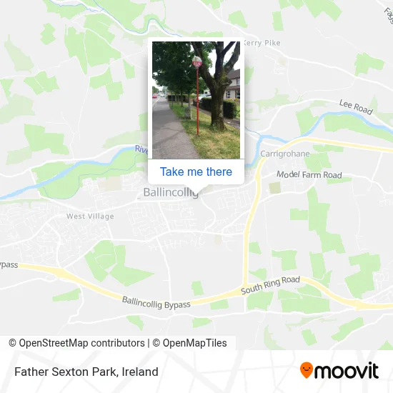 Father Sexton Park map