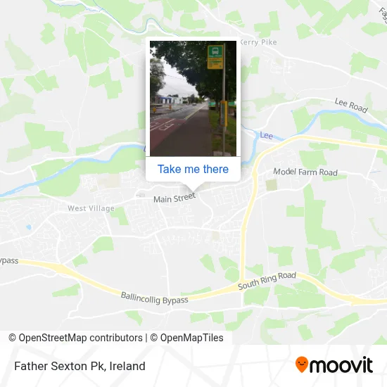 Father Sexton Pk map