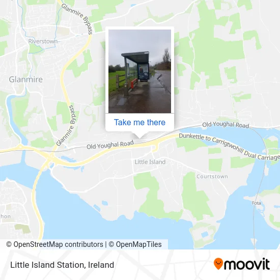 Little Island Station map