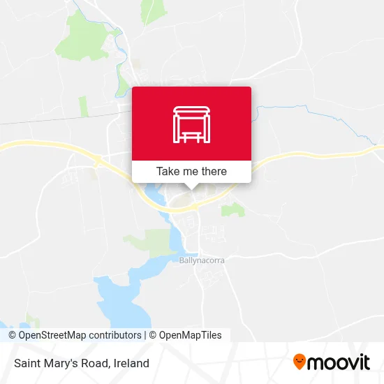Saint Mary's Road map