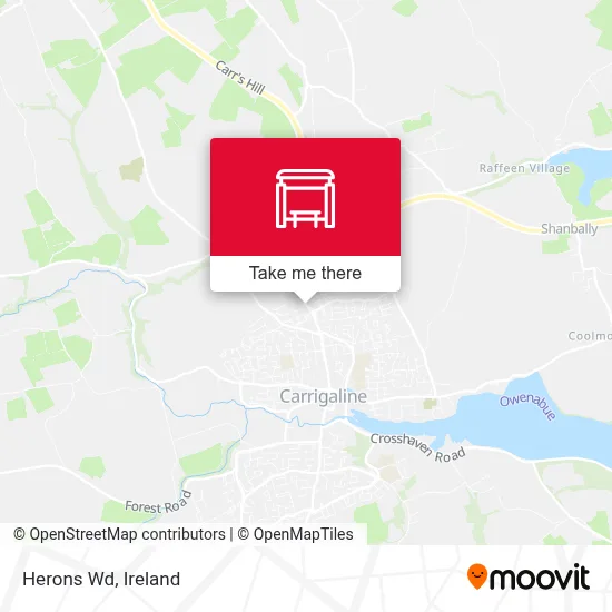 Herons Wd map