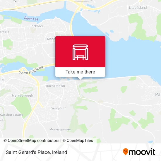 Saint Gerard's Place map